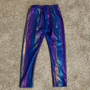Girls pants - shimmer size 5/6